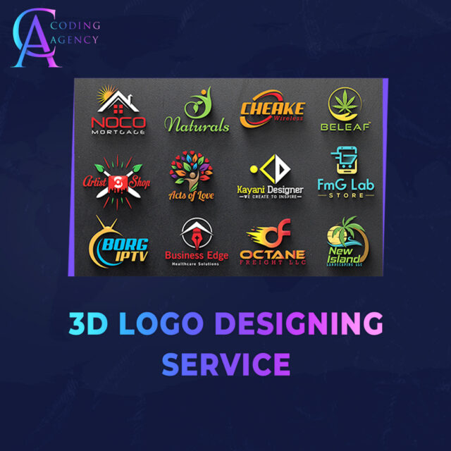 3d logo designing service